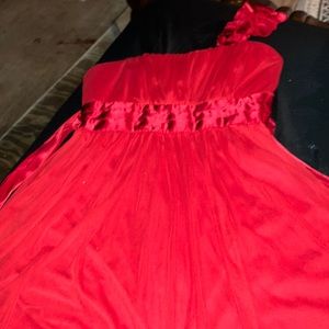 Red large and wore once to try on